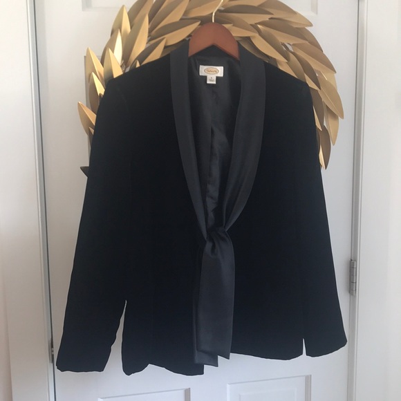 Talbots Velvet Jacket - Picture 1 of 3